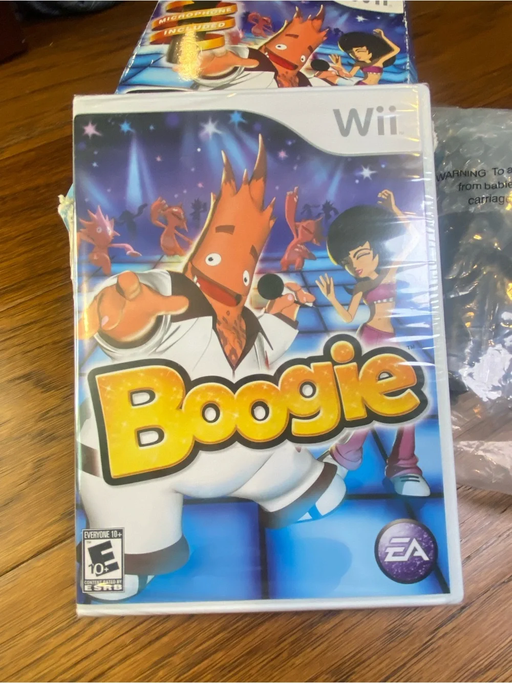 New Boogie - Nintendo Wii - Family Dance Fun‎ - Complete w/ Microphone